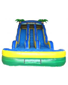 16' Laguna Double Lane Waterslide | S108L
